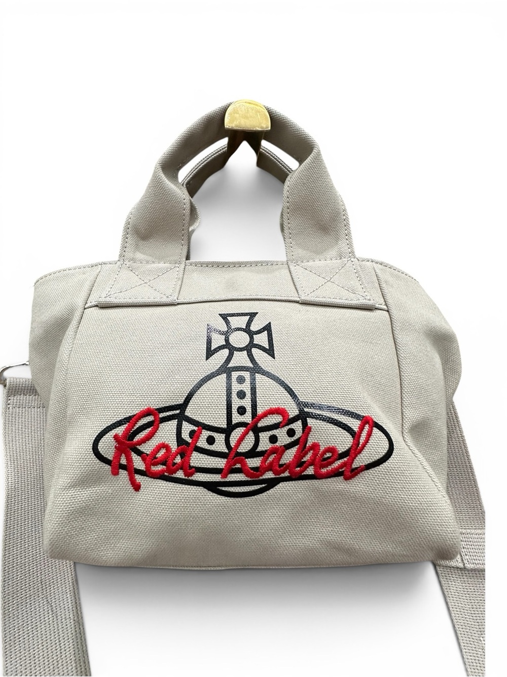 Vivienne Westwood Red Label Canvas Orb Mini Tote Crossbody Bag | Japan Exclusive
